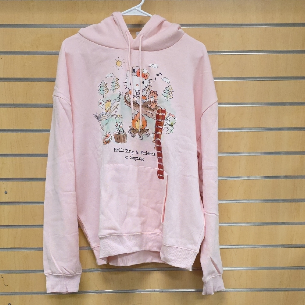 Hello Kitty Pink Graphic Sweater